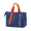 (Blue) Insulated Lunch Bag with Foil Lining, Large Capacity 1