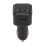 Bluetooth FM Transmitter Auto Adapter LED Bildschirm USB 2.0, 12V 3