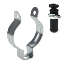 Universal Aluminum AC Filter Dryer Clamp for Car Air Conditioner Modification
