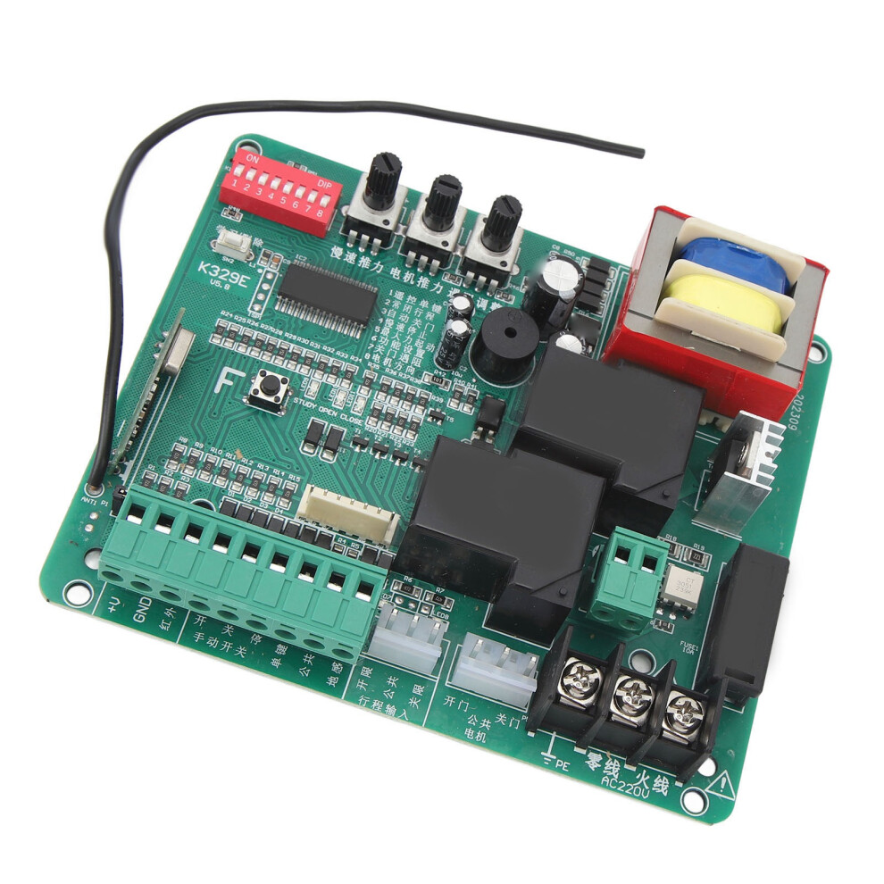 Sliding Gate Circuit Board With Led Indicators, 220V, 130X108mm 4991387696732