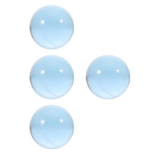 4Stk Professionelle Blaue Klar Resin Jonglierbälle Für Und Show