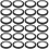 24 Pet Rasterband Schwarz Whiteboard Zubehör Langlebig 6