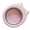 1Pièces Lavabo Pliable Rose Pour Bébé, Design Chat Adorable, Durable 1