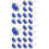 200Stk Blaue -Brads Eisen DIY Und Papierarbeiten 6