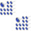200Stk Blaue -Brads Eisen DIY Und Papierarbeiten 7
