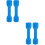 4Stk Kinder Trainingshanteln ABS Blau, Handlich Und Sicher 7