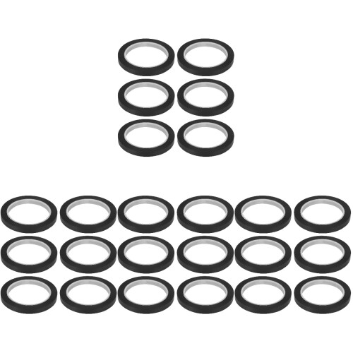 24 Pet Rasterband Schwarz Whiteboard Zubehör Langlebig