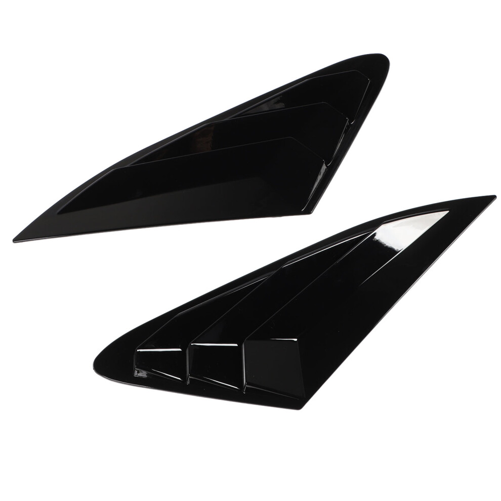 Gloss Window Louvers Kia K5 2020-24 Black 7293282980273