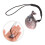 2Stk Schwarze Kupfer Wal Handy Charm Anhänger 10