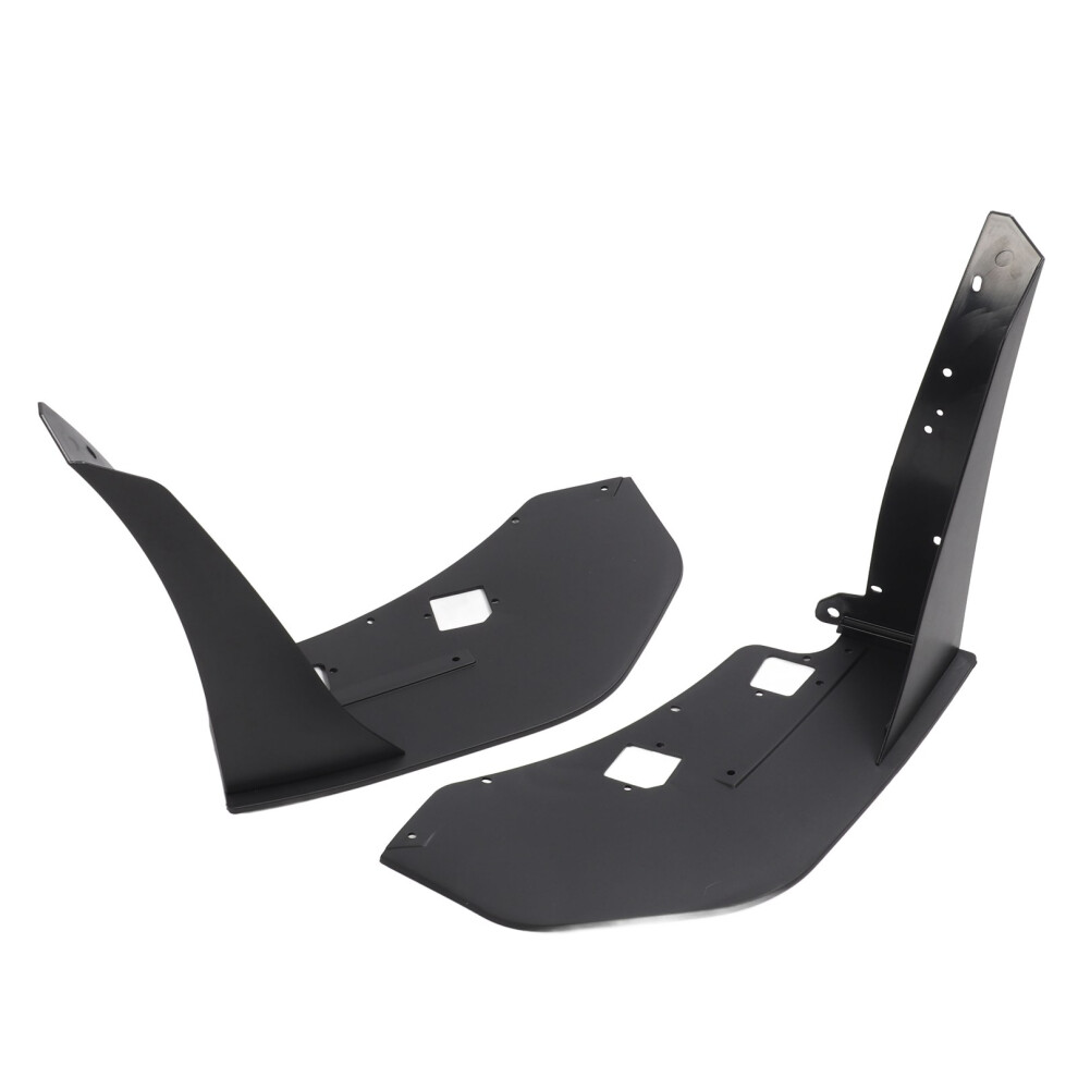 Front Bumper Corner Spoiler Mustang Gt500 Black 7293282058514