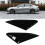 2PCS Rear Side Window Louver Gloss Black 2020-24K5 3