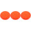 3Stk Sitzkissen Hocker Orange Robust 4