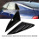 2PCS Rear Side Window Louver Gloss Black 2020-24K5 5