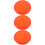 3Stk Sitzkissen Hocker Orange Robust 8