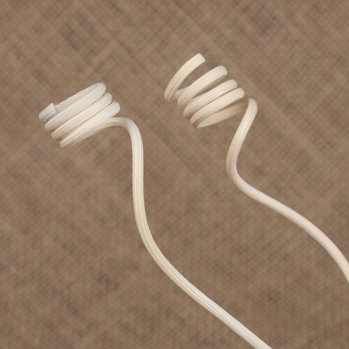20Stk Natürliche Rattan Diffuserstäbchen Gelb Für Duftölspirale 2