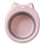 1Pièces Lavabo Pliable Rose Pour Bébé, Design Chat Adorable, Durable 4