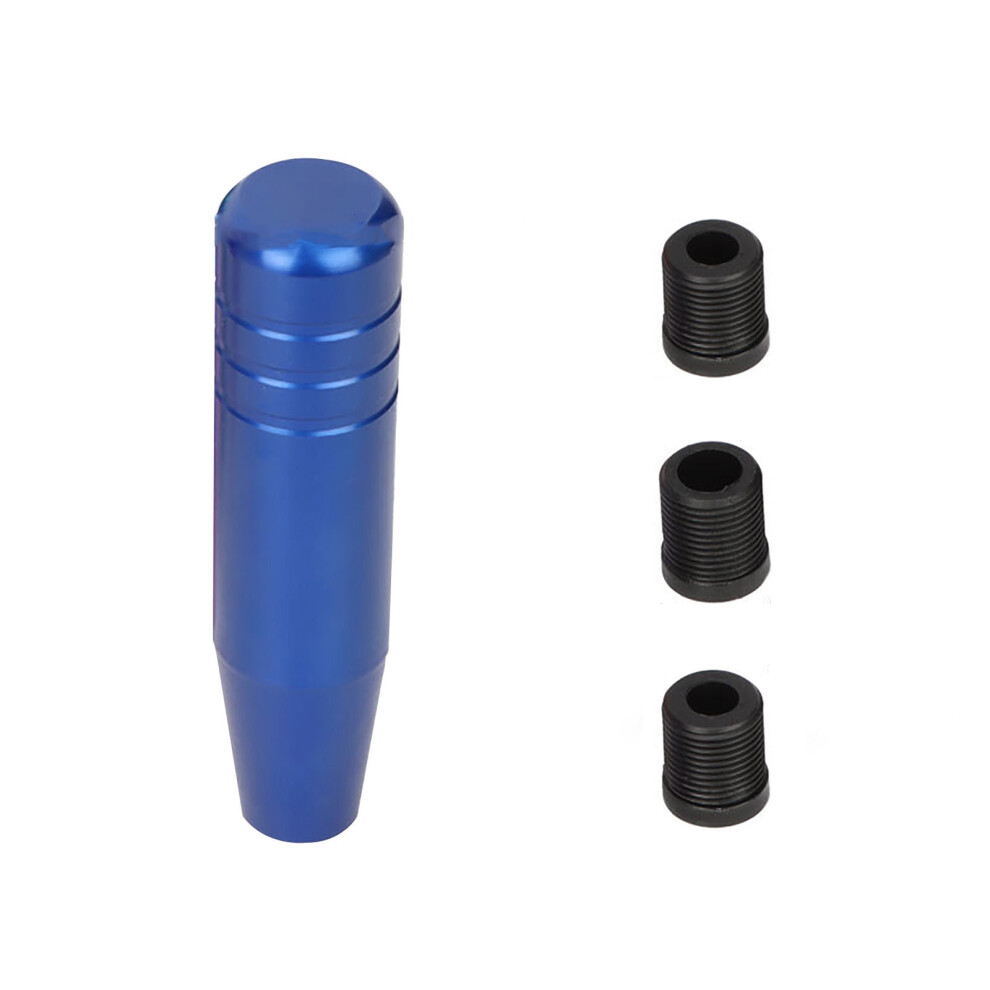 Weighted Shift Knob Extension, Aluminum Alloy Car Shift Knobs With 3 Threaded Adapters Red/Blue/Black 9009879639206