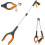 32" Lightweight Grabber Tool for Elderly, Trash Claw Reaching Aid (Orange) – Compatible with Mobility Needs 1