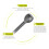 2-Pack Titanium Camping Utensils: Foldable Spoon & Fork, Lightweight Compact Cutlery Kit with Pouch 5