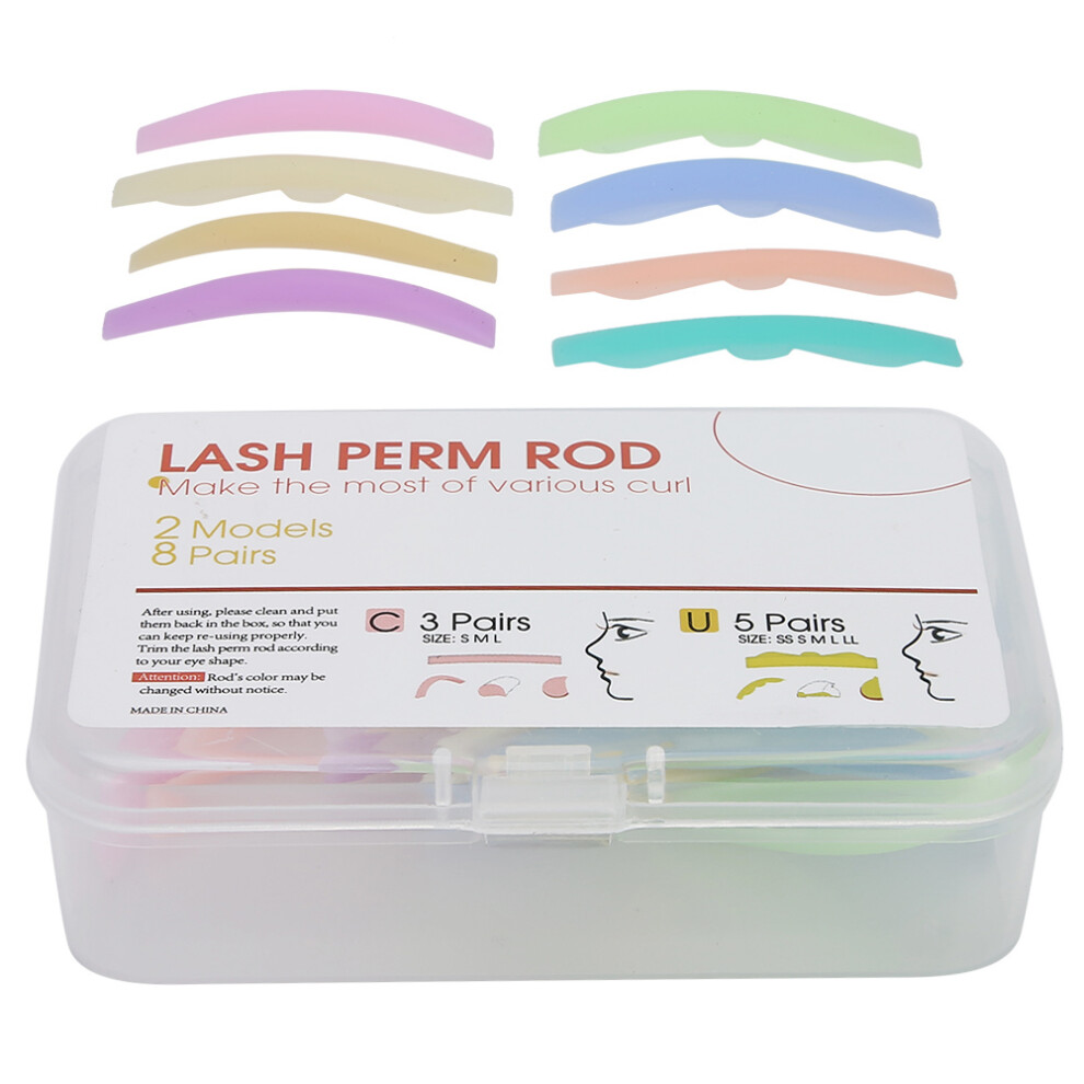 Professional Eyelash Lifting Tools Reusable Silicone Lash Perm Pads For Salon Quality Results At Home With Lift And Curl Effects