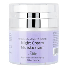 Uachtar Retinol Orgánach Frith-Aosaithe Taiseoir Aghaidhe Comhábhair Nádúrtha Hiodráitithe Athchóiriú Craicinn Neamh-Ghréisceach Le Vitimín