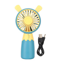Lightweight Compact Hand Fan, USB Rechargeable Battery Fan with Multipurpose Usage and Strong Airflow, Innovative Design Quiet Operation for Summer