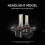 Λαμπτήρες προβολέων LED υψηλής απόδοσης, plug and play, ενίσχυση φωτεινότητας IP68, 5