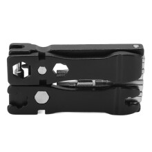 19-in-1 Bicycle Repair Tools Kit, Stainless Steel, Black