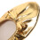 1Paire Chaussures De Ballet Dorées PU Talon Pour Danse 6