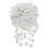 2000Pièces Liners Bouchon En Aluminium Argent Pet Pe Pour Bouteilles 10