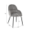 (Light Grey, Set of 2) Goeurvant Dining Chairs 10