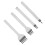 Diamond Lacing Stitching Chisel Set - HSS Leather Punch Kit, 6mm Spacing 11