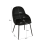 (Black, Set of 4) Goeurvant Dining Chairs 11