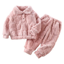 Toddler Fuzzy Sweatshirt and Jogger Pants Set Pink Size