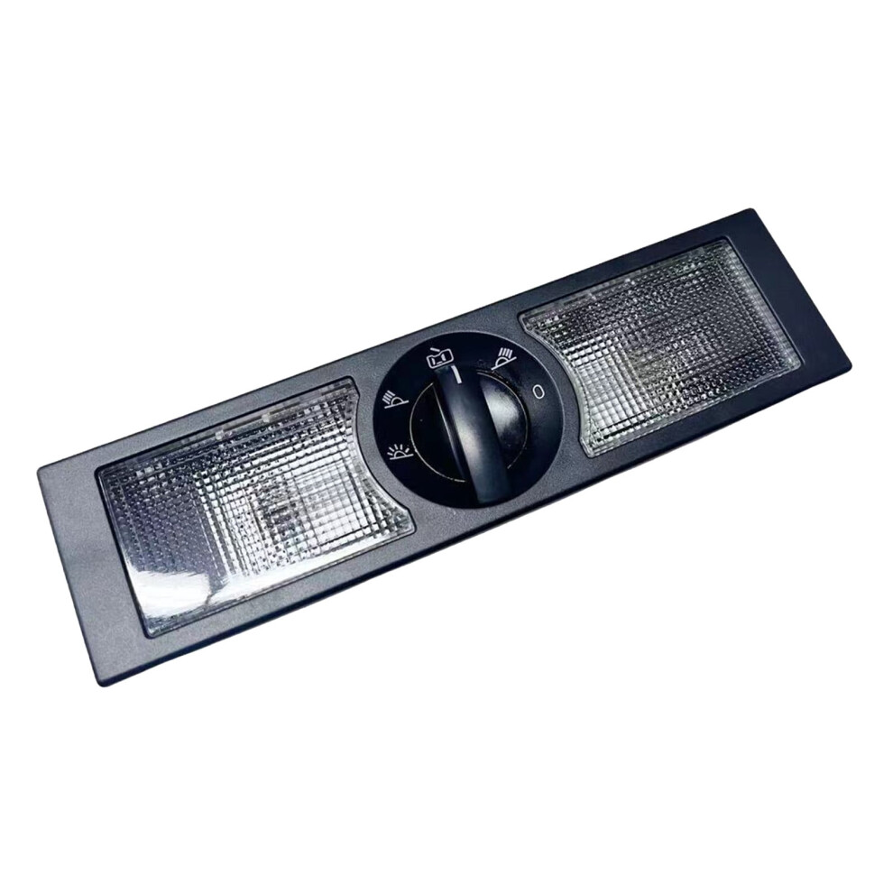Polo 9N Overhead Sunroof Switch Console With Reading Lamp Gray/Beige/Black 9418476039782