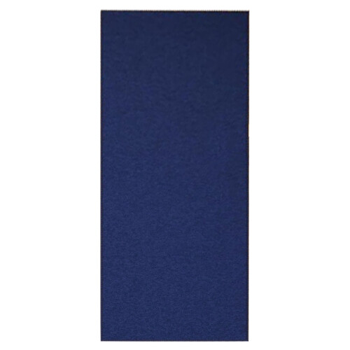 Non-Slip Runner Rug Blue Pointillism Low Pile 2x6 ft