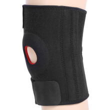 Adjustable Knee Support For Pain Relief With Adjustable Velcro Design Non Slip Silicone Strips Open Patella Design Metal Spring Stabilizers Wide