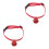 2Pièces Collier Ajustable Pour Chat Intégrées 6