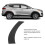 Rear Mudguard Molding Trim for Tucson 2016-2021, ABS Protective Panel 3