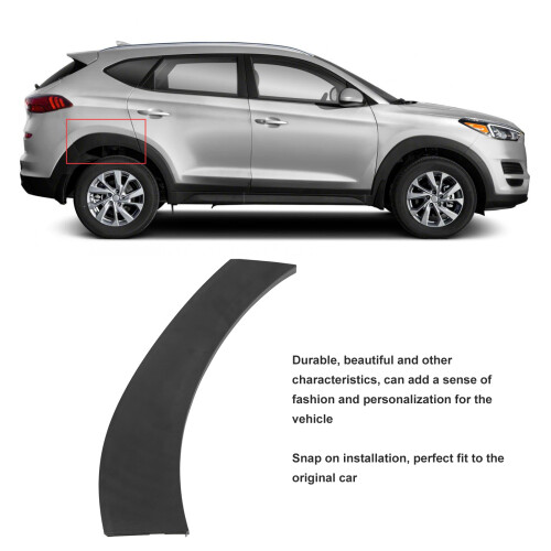 Rear Mudguard Molding Trim for Tucson 2016-2021, ABS Protective Panel 2