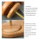 Double Yarn Holder, Detachable Rotatable, Large Capacity Beech & Copper Stand 4