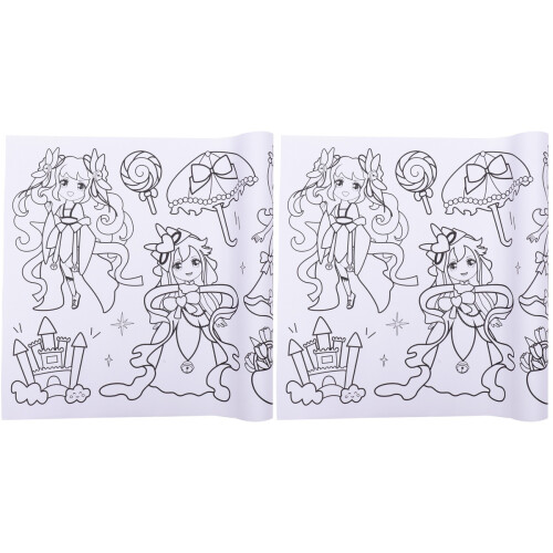 2Pièces Papier Peinture Pour Enfants