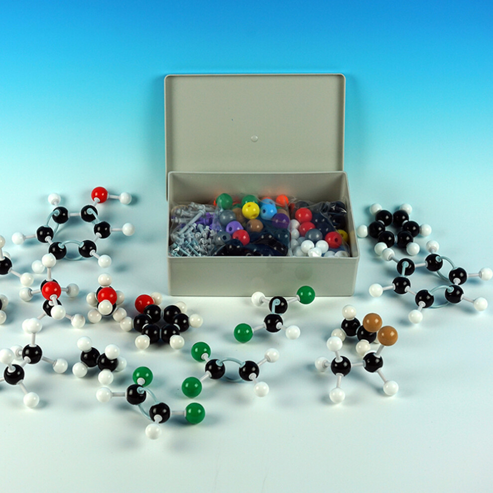444PCS Educational Molecular Model Set 196 Atoms