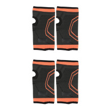 4Pièces Bracelets De Poignet Compression Orange Anti-Transpiration