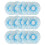 400Pièces Bonnets Plastique Pour Douche Salon Bain Spa 1