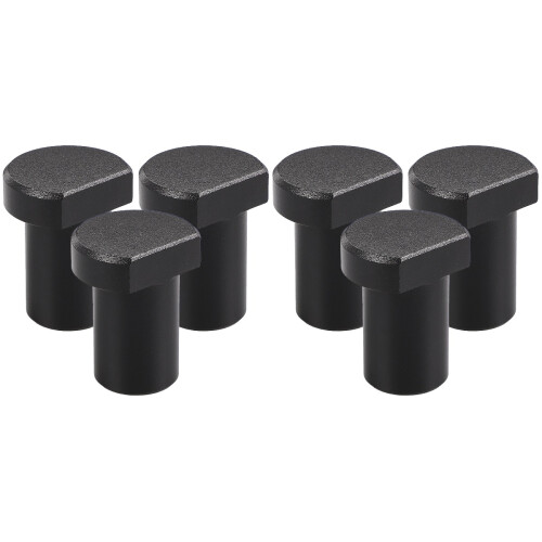 6Pièces Pinces D'établi En Aluminium Noires Usage