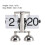 Mechanical Digital Flip Down Clock Battery Powered Home Office Decor White 2