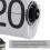 Mechanical Digital Flip Down Clock Battery Powered Home Office Decor White 12