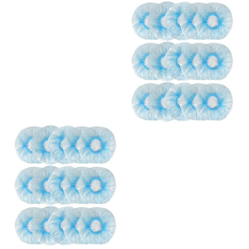 400Pièces Bonnets Plastique Pour Douche Salon Bain Spa 2