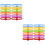 24Pièces Repères Silicone Verres Vin Colorés Faciles À Utiliser 6
